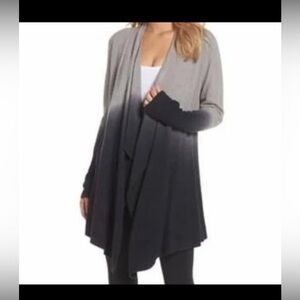 Barefoot Dreams Calypso CozyChic Lite Ombre Wrap Cardigan S/M